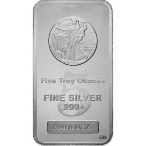 5 oz Silver Bar Highland mint