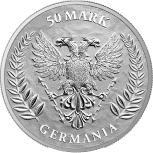 2022 10oz Silver Germania Reverse