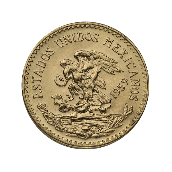 Mexico Gold 20 Peso Reverse