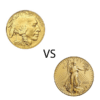 Gold American Buffalo vs Gold American Eagle