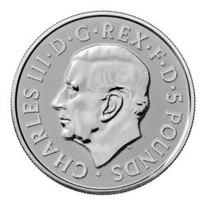 bull of clarence 2oz silver obverse