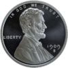 Lincoln Wheat Cent Silver Round