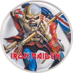 Silver Iron Maiden 1 oz Silver Eddie the Trooper