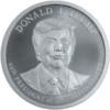 2 oz Donald Trump Silver Round