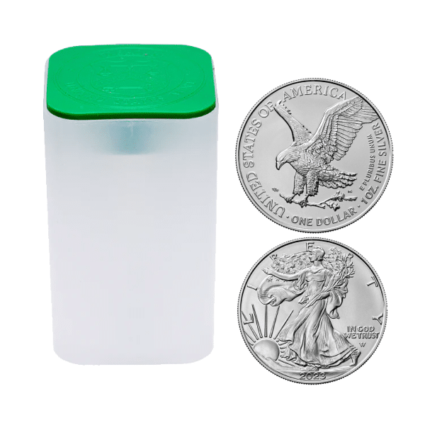 2023 Silver American Eagle Tube | 20 Coins