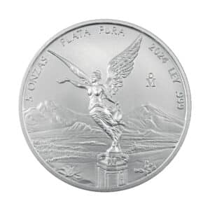 2024 5 oz Silver Mexican Libertad - BU