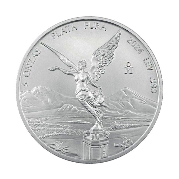 2024 5 oz Silver Mexican Libertad - BU