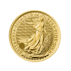 2024 British 1/2 oz Gold Britannia Coin