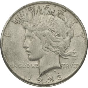 American Silver Peace Dollar VG