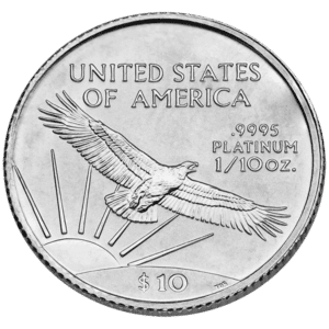 Fractional platinum coin