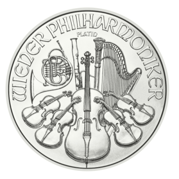 2024 1 oz Austrian Platinum Philharmonic