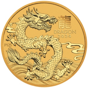 2024 1/2 oz Perth Mint Gold Lunar Dragon
