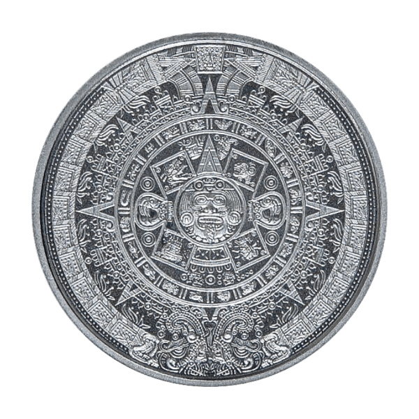 1/10 oz Aztec Silver Round