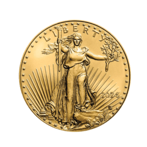 2024 1/2 oz American Gold Eagle Coin BU