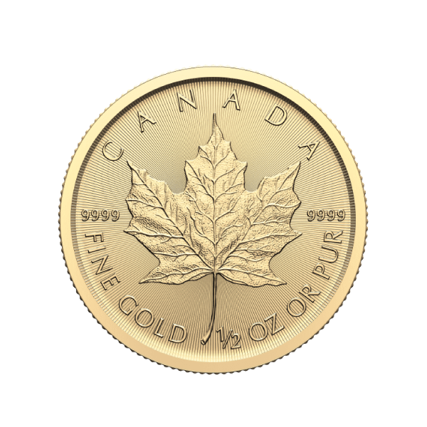 2024 Canada 1/2 oz Gold Maple Leaf Coin
