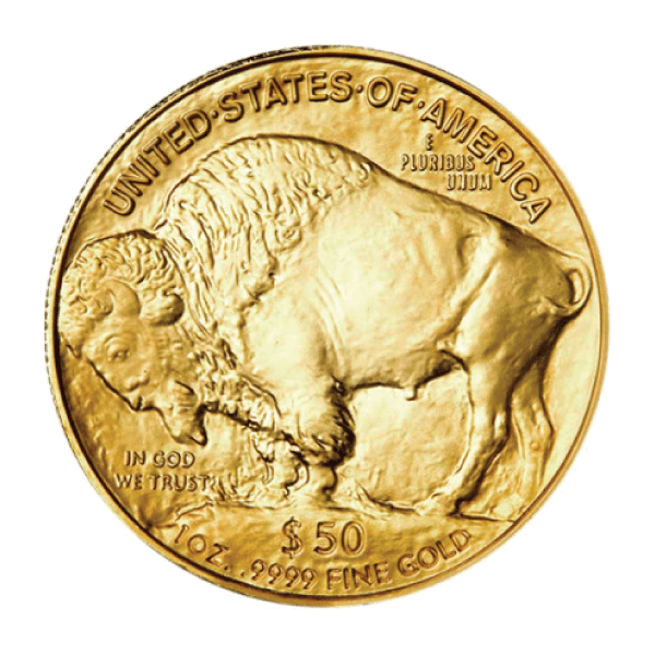 2024 1 oz Gold Buffalo Coin Reverse