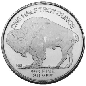 Buffalo 12 oz Silver Round reverse