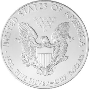 Silver Eagle random year Reverse