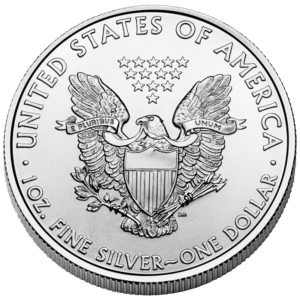 2011 American Silver Eagle Coin BU Reverse