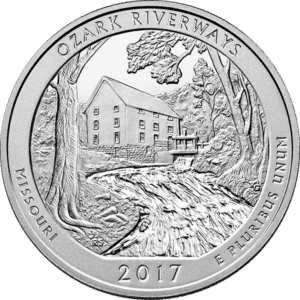 2019 5 oz Silver ATB Ozark National