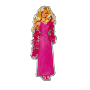2023 1 oz Pamp Superstar Barbie Silver Coin Obverse
