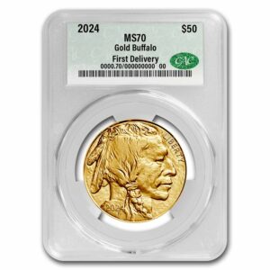 2024 Gold Buffalo MS70 CAC First Delivery