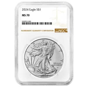 2024 American Silver Eagle NGC MS70