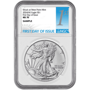 2024 American Silver Eagle NGC MS70 First Day (W)