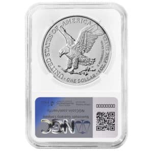 2024 American Silver Eagle NGC MS70 Reverse