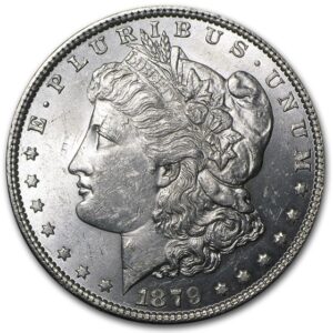 1879 Morgan Silver Dollar BU