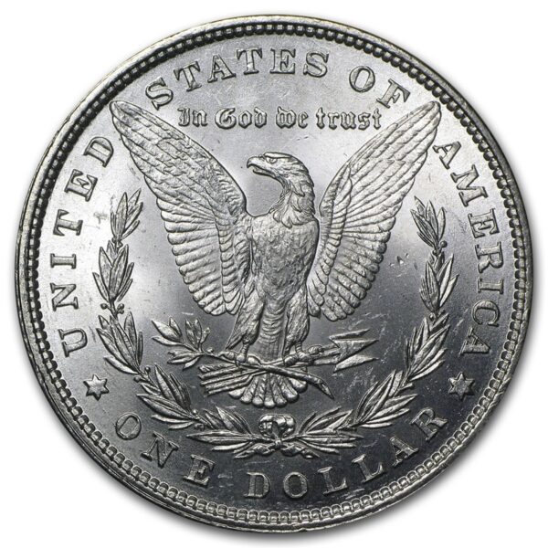 1879 Morgan Silver Dollar BU Reverse