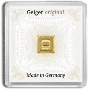 1 gram Gold Bar - Geiger (In Assay)