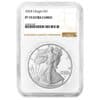 2024-S Proof American Silver Eagle NGC PF70 Ultra Cameo Brown Label