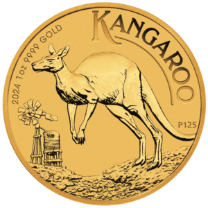 2024 Australian 1 Oz Gold Kangaroo (BU)