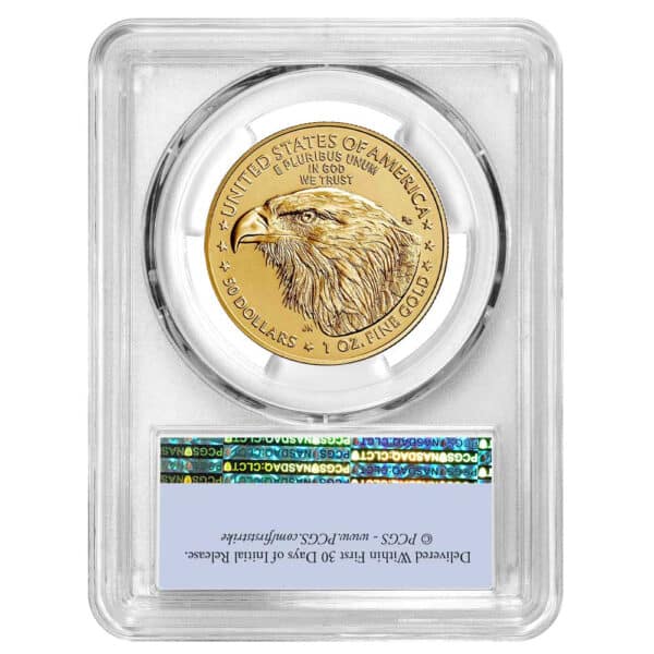 2024 1 oz American Gold Eagle First Strike MS70 PCGS 2