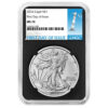 2024 American Silver Eagle NGC MS70 First Day Issue Black Core