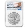 2025 American Silver Eagle MS70 NGC FDI Trump Label