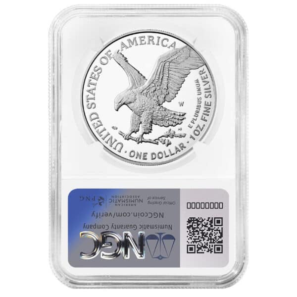 2025 W Proof American Silver Eagle NGC PF70 UC Advance Release Michael Guadioso 2
