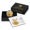 2021W 1 oz Gold American Eagle Type 2 Burnished with Box and Cert