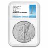 2025 P Eagle Privy 1 oz Silver American Eagle MS70 First Day