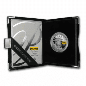 1 oz American Platinum Eagle Proof With Original Box And Papers