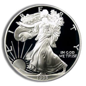 1995-W Proof Silver Eagle - Key Date (Ungraded)
