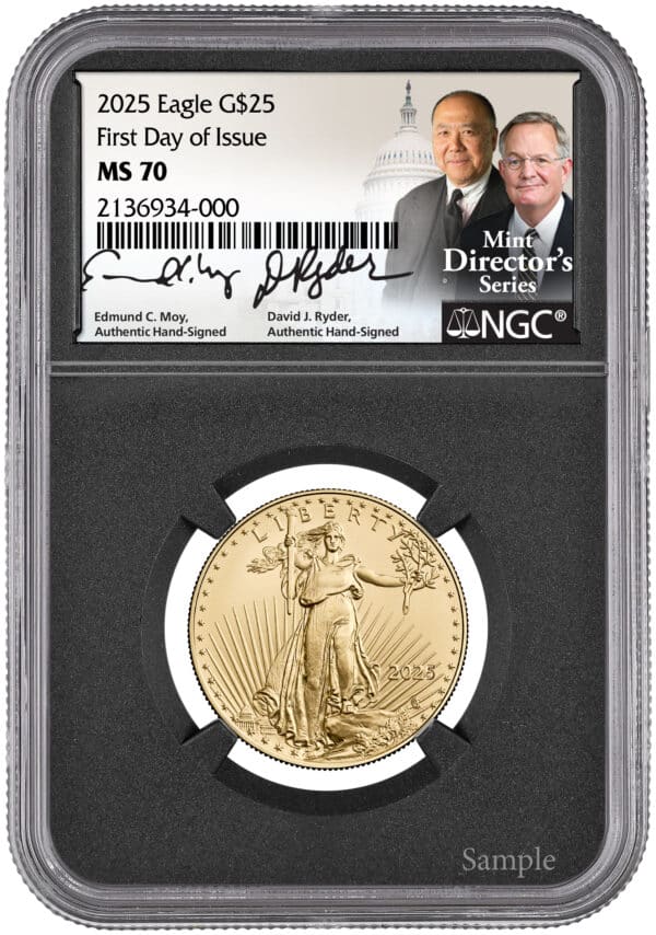 2025 Eagle G25 MS70 FDI 1810 Black d41d scaled