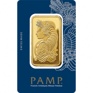 100 Gram Gold Bar PAMP Fortuna