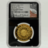 2025 Liberty Sunflower High Relief PF70 Cabral Signature