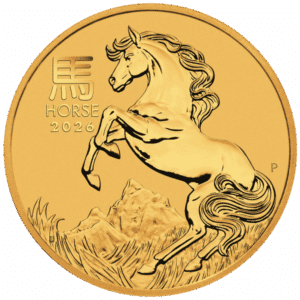 2026 1 oz Perth Mint Gold Horse (Lunar Series)