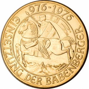 1000 Schilling Austrian Gold Coin (.3906 AGW)