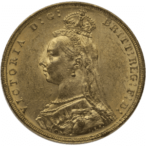 English Gold Sovereign – Queen Jubilee Head