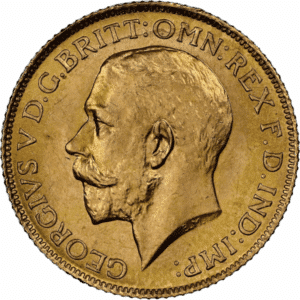 English Gold Sovereign – King George V