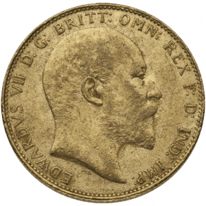 English Gold Sovereign – King Edward VII
